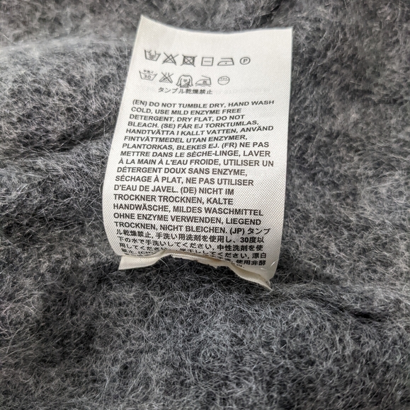 Acne Studios- Raya Short Rib Mohair-blend Cardigan - Small - Picture 7 of 15